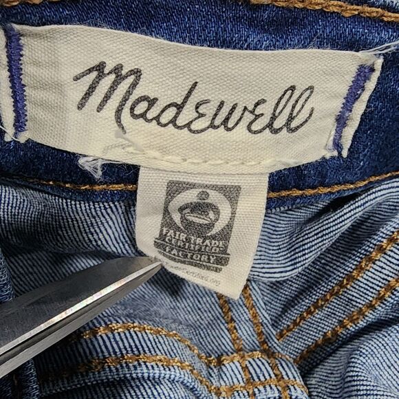 Madewell 10" High Rise Skinny Women's Blue Sizes 29 - Picture 6 of 8